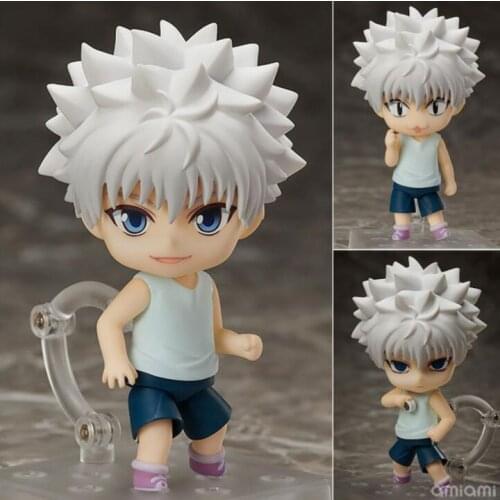 10cm Killua Zoldyck HUNTER×HUNTER HUNTER HUNTER Hunter x Hunter action figure toys collection Christmas gift doll with box