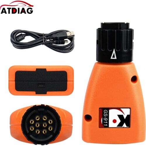 Hot Selling OBD2 GS-911 V1006.3 Emergency Professional Diagnostic Tool For B-MW Motorcycles GS911