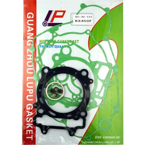 Motorcycle Complete Gaskets Engines Crankcase Cover Cylinder Gasket Kits Set For Kawasaki KX450F KX450 F 2006-2008 06 07 08