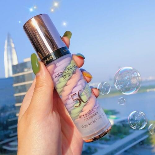 Face Base Primer Oil Control Face Foundation Concealer Base Primer Brighten Skin Pore Cover Concealer Primer Cream Cosmetic