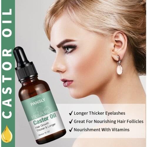 Natural Eyelash Growth Essence Enhancer Nourishing Oil Fast Hairs Growth Essence 30ml for Dry Skin Hair Growth for Hair Care