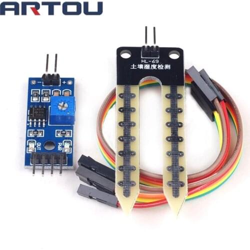 Smart Electronics Soil Moisture Hygrometer Detection Humidity Sensor Module For arduino Development Board DIY Robot Smart Car