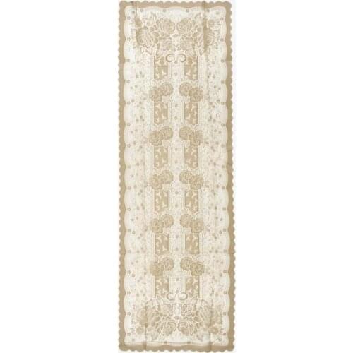 Knitting Board Pattern Runner Sultan Cappucino