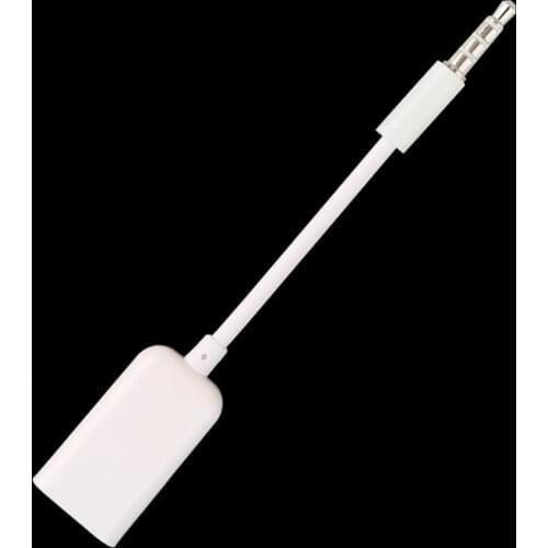 High Quality 1pcs 3.5mm Male AUX Audio Plug Jack To USB usb extension cable 2.0 Converter Cord Cable Car MP3 Connector