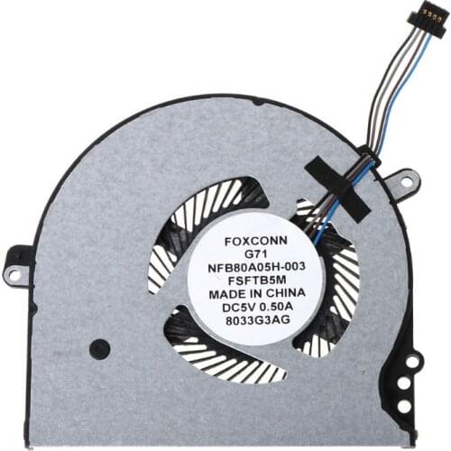 Replaced Metal Laptop CPU Cooling Fan for HP Pavilion 15-CC 15-CC708tx 15-CC715TX 15-CC710TX TPN-Q191 CPU Cooler 927918-001