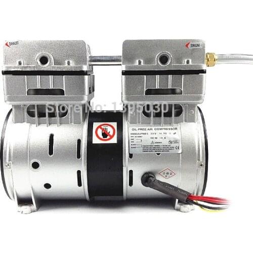 110V/220V 4L Oilless Vacuum Pump match with oca laminating machine for broken phone screen repair, LCD separator