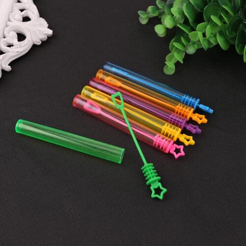 12/24pcs Soap Water Bubble Children Outdoor Summer Soap Bubble Bottles Toys Home Wedding Decor pomperos Handmade Bubble Machine