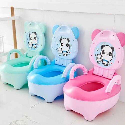 Baby Pot Children Toilet Seat Kids Potty Training Seat Childrens Potty Portable Baby Toilet Bowl Cute Cartoon Pot Training Pan