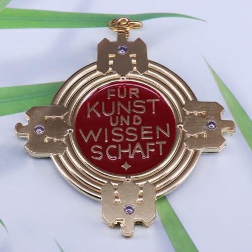 German Liberation War Medal Enamel Pin Memorable Brooch For Coat Sweater Scarf Jacket Denim Badge