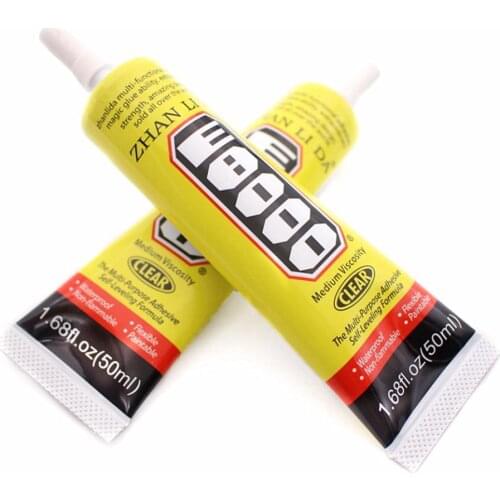 Phone Glue E8000 Strong Liquid Glue Clothes Fabric Clear Leather Adhesive Jewelry Stationery Phone Screen Instant Earphone