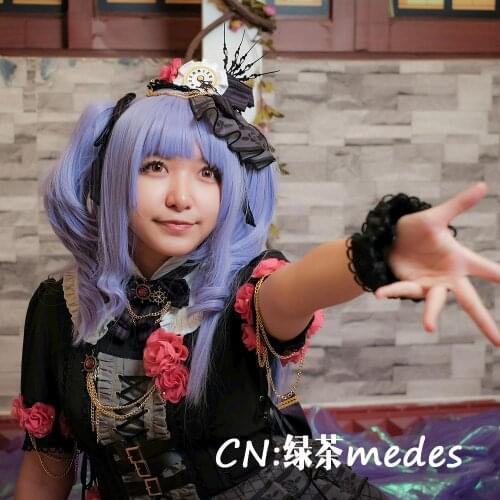 Cosplay Costume Anime Bang Dream! Udagawa Ako Roselia「Neo-Aspect」Dresses Christmas Halloween Free shipping CG403