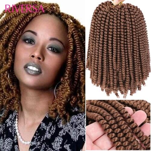 Spring Twist Crochet Hair 1B# 30# 350# 613 Top Soft Expression Braids Hair Synthetic Curly Tresse Crochet Braid en lot For Women