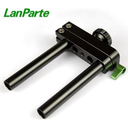 Lanparte 15mm Swing Clamp for Side Open with 100mm Rods for DSLR Camera Rig