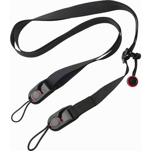 FIRECLUBE Multifunction Camera Strap Neck Shoulder Back Hangable Strap Adjustable Universal Decompression Hanging Strap Belt