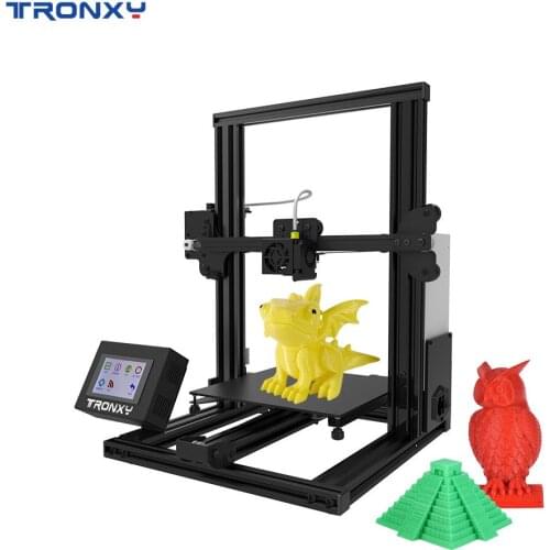 Tronxy Desktop 3D Printer High Nozzle Printing Size 220*220*260mm with Heatbed Screen Support TF Card USB Interface impressora