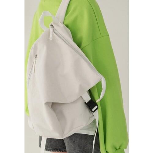 2019 New Backpack Women Preppy School Bags for Teenagers Girl Backpack Street Style Irregular Female Canvas Travel Bags Mochilas