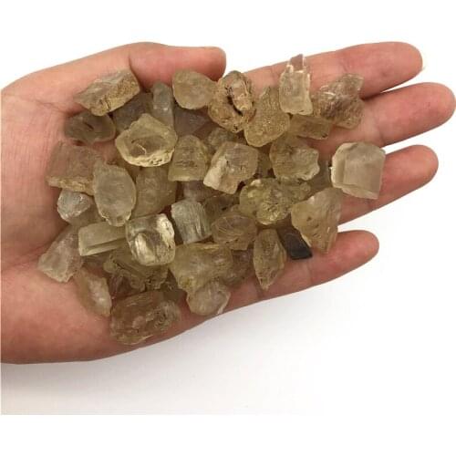 Wholesale 50g Natural Silver White Moonstone Gravel Gemstone Mineral Rough Original Stone Natural Quartz Crystals
