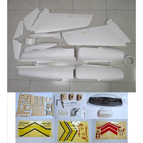 Flyfly Jet Plane EPS Foam F86 Remote Control Model Airframe