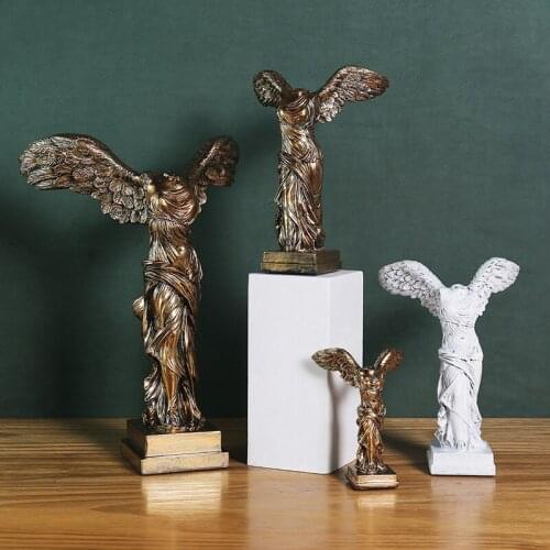 Modern Minimalist Literary Style Home Decoration Decorations Goddess Model Room Desk Living Room Winged Character Decorations