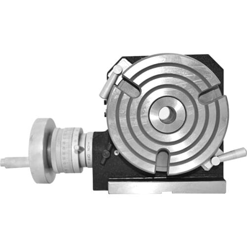 HV4 diameter 100mm vertical and horizontal milling machine horizontal vertical rotary table high precision