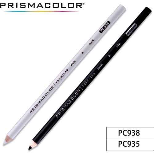 1/2pc Prismacolor Colored Penci Black White Professional Highlight Sketch pencils for Graphite Artist Drawing Sketching Blending