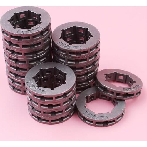 20pcs .325 7 Teeth Sprocket Rim For Husqvarna 133 140 142 154 246 254 257 346XP 351 353 357 455 460 50 51 55 Chainsaw 19mm