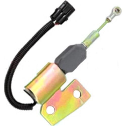 3991167 Fuel Shutdown Solenoid Valve SA-4941-12 for 4BT I Excavator R130,12V