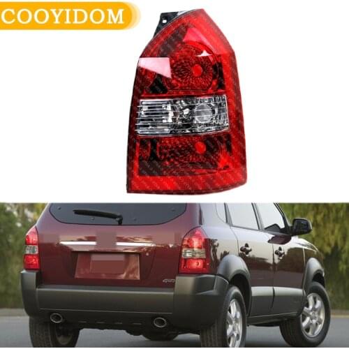 Car Brand New Genuine Taillights For Hyundai Tucson 2005 - 2010 Rear Lamp Shell Reversing Brake Lampshade Housing Without Bulb