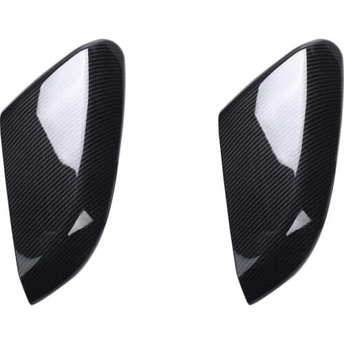 Carbon Fiber Rear View Side Mirror Cover Rear View for Honda Civic 10Th 2016-2018