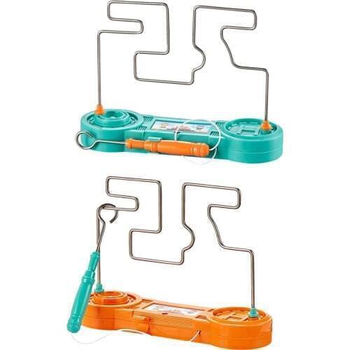 Kids Collision Electric Shock Toy Education Electric Touch Maze Game Party Funny Game Science Experiment Toys For Children Gifts