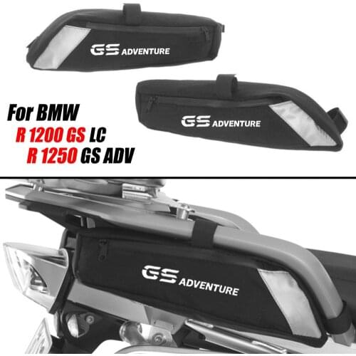 For BMW R1200GS LC 2013 - 2021 R1250GS Adventure Motorcycle Frame Side Pockets Luggage Rack Travel Placement Waterproof Bag