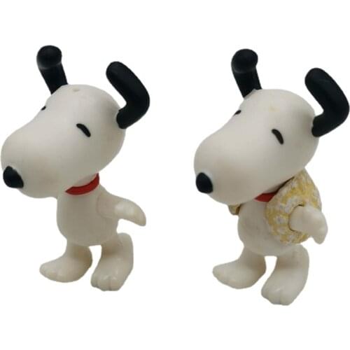 Anime Figurine Snoopies Cute Kawaii Dog Dolls 5 Cm Model Action Figure Ornaments Toys for Girls Boys Gifts