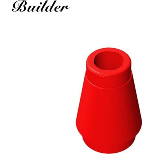 Building Blocks 4589a Brick Round 1x1 DIY Parts 10PCS/lot Compatible All Brands Assembles Particles Education Toys for Children