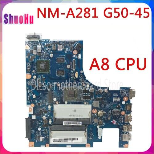 KEFU NM-A281 Mainboard For Lenovo G50-45 Laptop Motherboard DDR3 HM76 Intel Integrated 90 Days