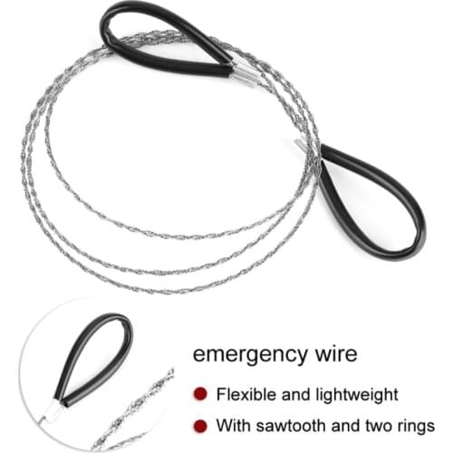 Steel Metal Manual Chain Saw Wire Saw Scroll Outdoor Emergency Travel Outdoor Camping Survival Tools