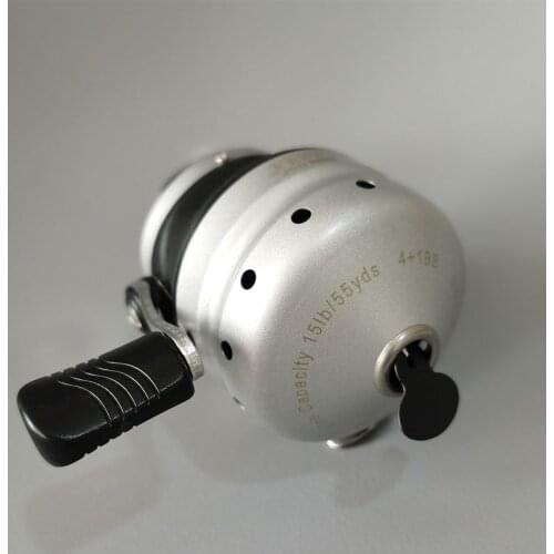 Stainless steel slingshot fishing reel 3.6:1 closed shooting fishing reel outdoor fishing gear accessories