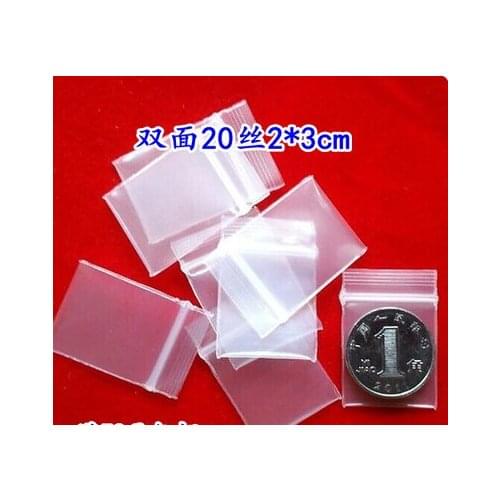 Pe thick wire 10 9 * 13CM ziplock bag film 100 sealed bags small bags transparent plastic bags