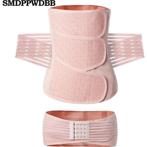 SMDPPWDBB 2in1 Maternity Postpartum Belt After Pregnancy Postnatal Belly Support Girdle High Waist Shaping Band Momshaper