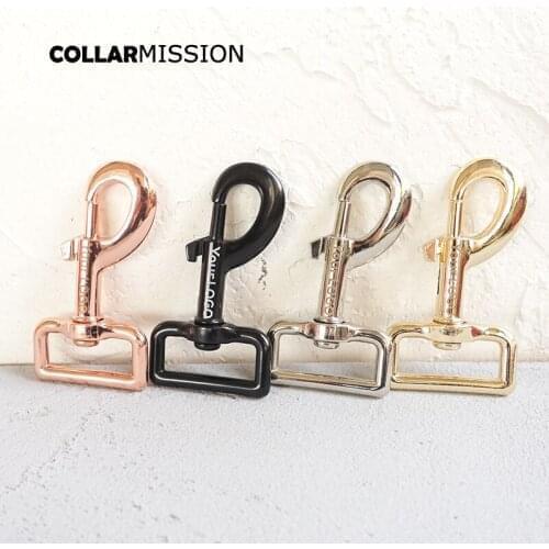 Engraved buckle, We provide laser engraving service customize LOGO 30mm For Cat Dog Collar-Strap DIY Accessory 4 colours