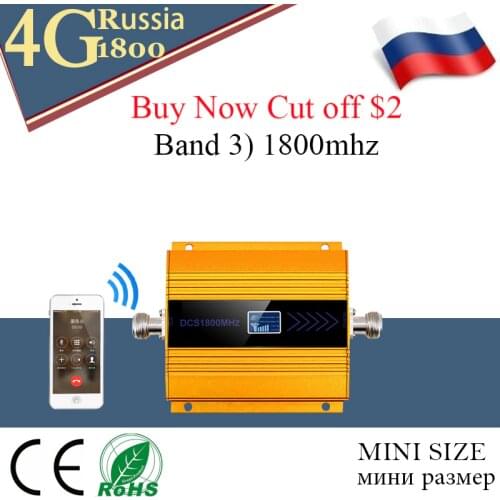 4g Repeater GSM LTE 1800 2g 4g cellular signal booster Cell Phone GSM Signal Repeater DCS 1800MHz Amplifier GSM Signal Booster