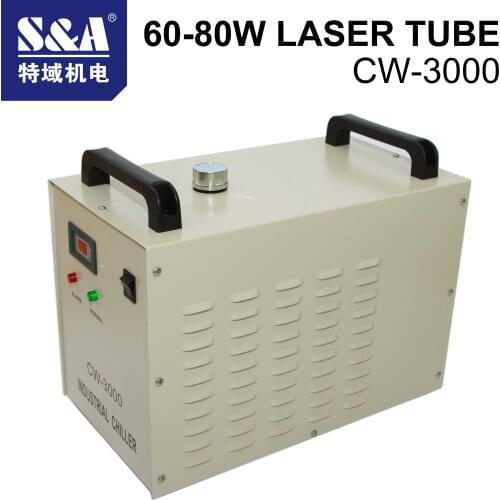 CO2 Laser Cutting Machine Industry Water Cooling Machine CW-3000 Laser Chiller