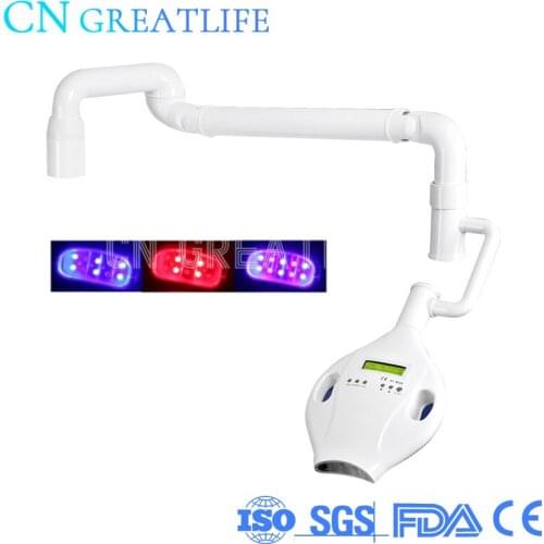 Red Blue Purple 45mm 50mm Teeth Whitening Led Accelerator Light Led Light Teeth Whitening Dental Whitening Lamp for Dental Chair