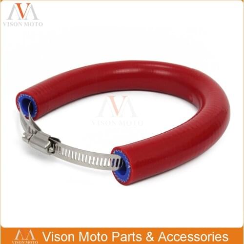 Motorcycle Universal Exhaust Pipe Heat Shields Crash Circle Protector For Honda CR CRF XR 250 400 450 600 650