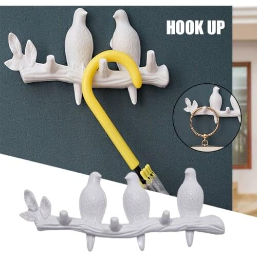 Hook Hanger Behind The Door Clothes Hook Seamless Nails Wall Hanging Clothes And Hats Free Punching Wall Decoration Accessories