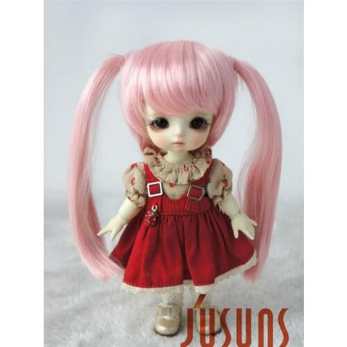 JD152 1/12 1/8 Cute synthetic mohair BJD wigs size 3-4inch 4-5inch 5-6 inch Lovely Angels Pony doll hair doll accessories