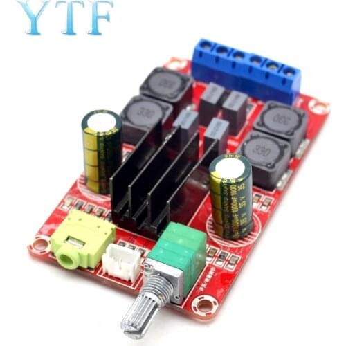 High-End Digital Power Amplifier Board XH-M189 2*50W DC24V TPA3116D2 two-Channel Stereo Power Amplifier Board