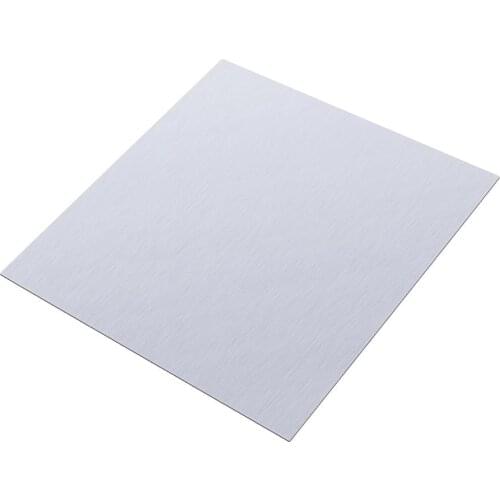 1pc 100x100x0.5mm Zinc Sheet High Purity Pure Zinc Zn Sheet Plate Metal Foil For Science/Electronic Goods