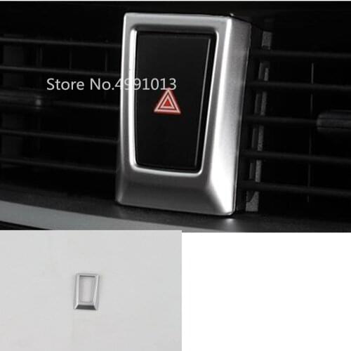 Car cover parking warning light outlet conditioning vent air trim frame lamp 1pcs For Toyota Vios/Yaris sedan 2017 2018 2019
