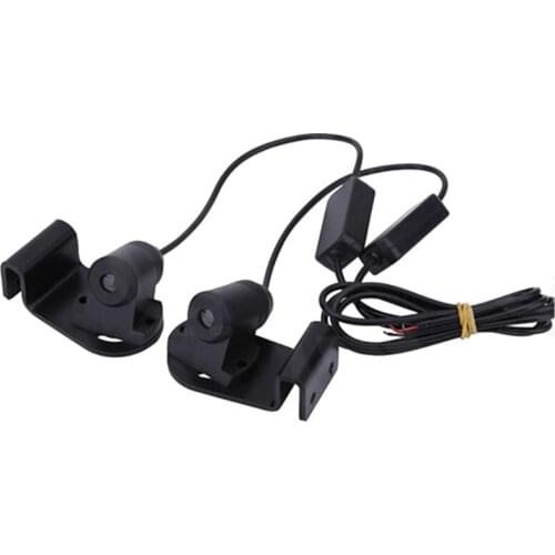 New LED Car Door Logo Light Courtesy Projector Welcome Lights Ghost Shadow Lamps Accessories Anti-Collision Angel-Wings 2pcs