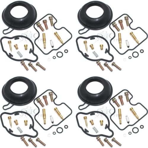 4set for VFR750F 1994-1997 VFR 750 VFR750 F Plunger diaphragm of motorcycle carburetor repair kit
